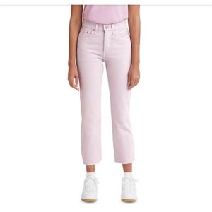 💖 Levi's 501 Original Straight Leg Cropped Jeans